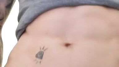 shy workout sissy gives you free bulge show - 10 image