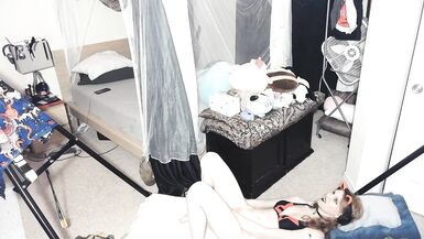 Redhead Pandora tries to be a Gun Bunny, ends up playing with a buttplug instead! - 11 image