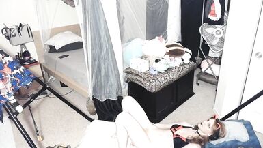 Redhead Pandora tries to be a Gun Bunny, ends up playing with a buttplug instead! - 12 image