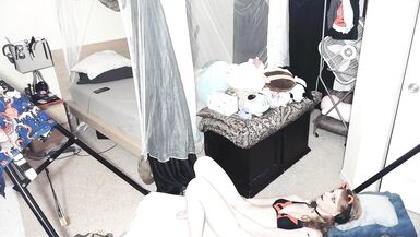 Redhead Pandora tries to be a Gun Bunny, ends up playing with a buttplug instead! - 13 image