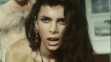 Shemale Gets Barebacked In Black Stockings - 8 image