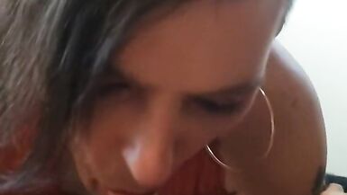 Tranny Escort Sucks and Fucks a Trick - 2 image