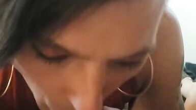 Tranny Escort Sucks and Fucks a Trick