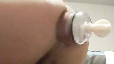 Sissy Femboy Loves showing off his Cute Rosebud - 2 image