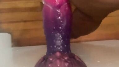 Bad Dragon stretches my ass pussy - 5 image