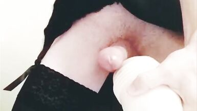 Erika Oak Creams Fleshlight With Her Big Girlcock - 7 image