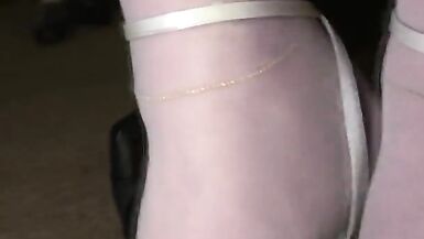 Sophie London TV: Pretty shoes and white stocking toes - 8 image