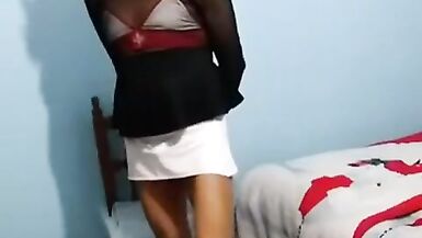 Joselynne Cd In Stockings And Tight Skirt Nurse Horny - 9 image