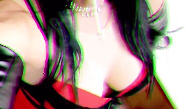 Big Tits Smoking Fetish Tease - 4 image