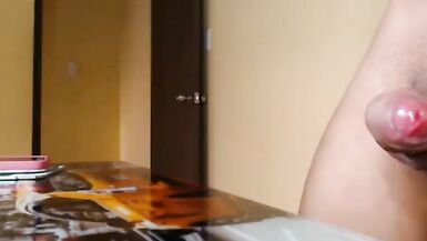 Fit Body Latino TS Masturbating - 9 image