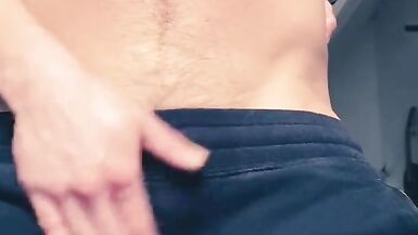 FTM playing with jockpussy moaning with heavy cum - 3 image