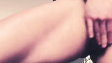 FTM playing with jockpussy moaning with heavy cum - 9 image