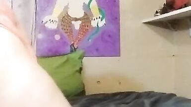 Transgirl Jenny elm sexy spanking choking and anal orgasm - 5 image