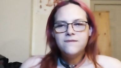 Trans girl jerks off - 2 image