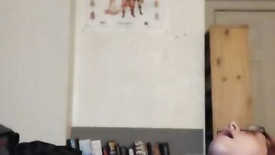 Trans girl jerks off