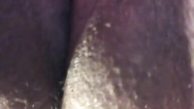 FTM bear chub cumming with my vibrator close up - 8 image
