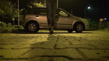 going out in public in very sexy platform wedges - 12 image