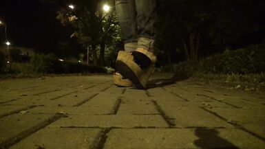 going out in public in very sexy platform wedges - 4 image