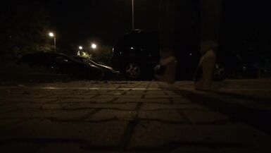 going out in public in very sexy platform wedges - 5 image