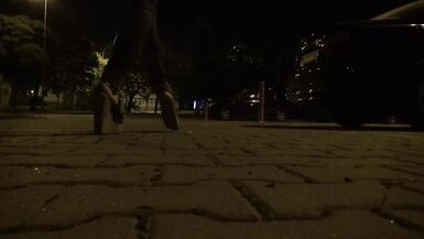 going out in public in very sexy platform wedges