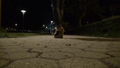 going out in public in very sexy platform wedges - 7 image