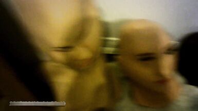 Emily's Masks Pt1! Female mask Emily puts on her kigurumi mask Celli and starts to play with herself - 3 image