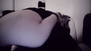 Trans Goth Girl Rides Dildo For First Time - 14 image