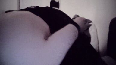 Trans Goth Girl Rides Dildo For First Time - 15 image