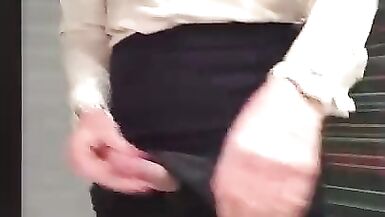 Cum in my favourite business suit - 10 image