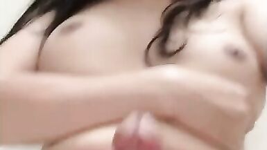 hot juicy cumshot by sexy ladyboy - 13 image