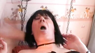 crossdresser humiliation and anal fuck - 14 image