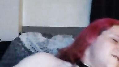 Trans girl jerks off licks fingers - 11 image