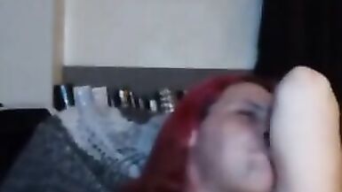 Trans girl jerks off licks fingers - 12 image