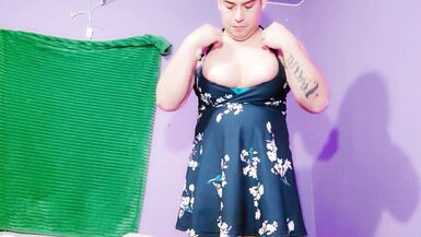 cute boy playing crossdressing first time muscular hot - 15 image