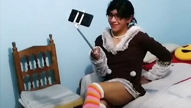 Joselynne Cd Xmas Outfit Sexy Legs 3 - 6 image