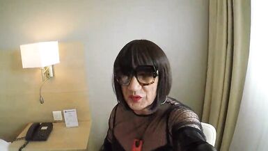 Slave lick pissy feet from shemale - 9 image