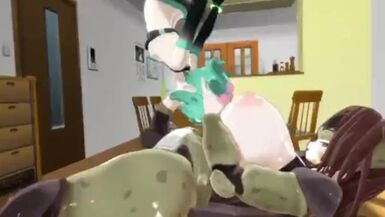 18 year old takes mean Dick from futa - 1 image