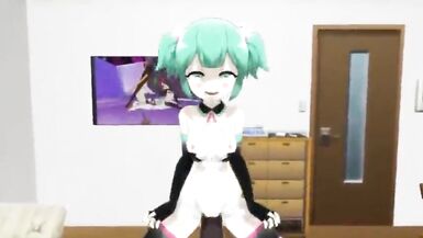 18 year old takes mean Dick from futa - 14 image