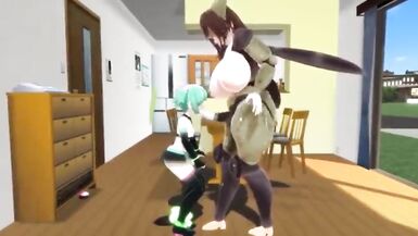 18 year old takes mean Dick from futa - 6 image