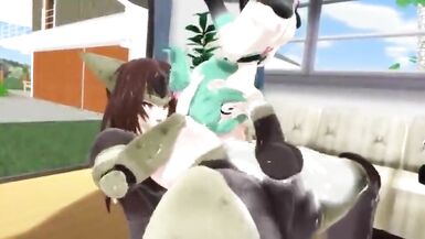 18 year old takes mean Dick from futa - 7 image