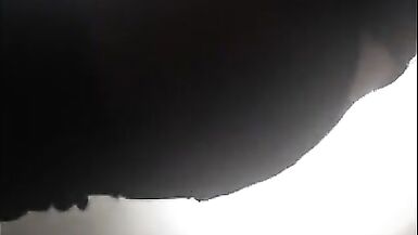 Sexy Crossdresser plays with anal balls under her clothes - 2 image