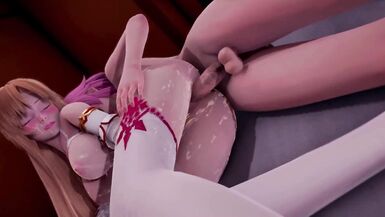 Futa Lisbetch fucked Asuna (SAO)