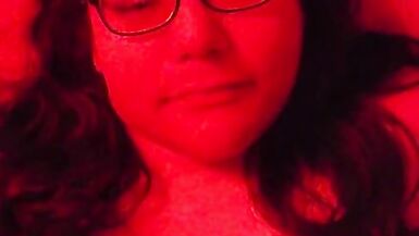 Red Light Orgasm Face