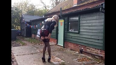 CD Strips Outdoors - 1 image