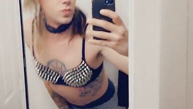 Trans Doll Showing Her Body