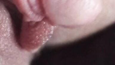 Jerking off my big ftm clit close up - 4 image