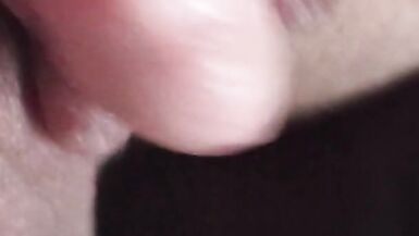 Jerking off my big ftm clit close up - 5 image