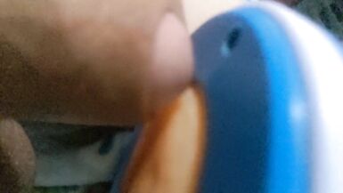 slow motion huge cock sissy toy milking - 11 image