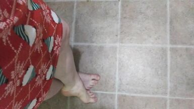 Trans girl pee desperation - 5 image