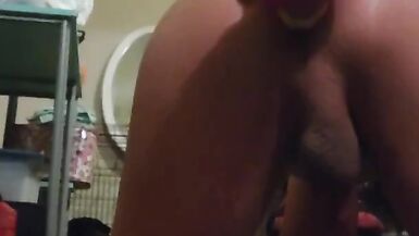 Inexperienced transgender woman tests her new toy on tight boi pussi - 14 image